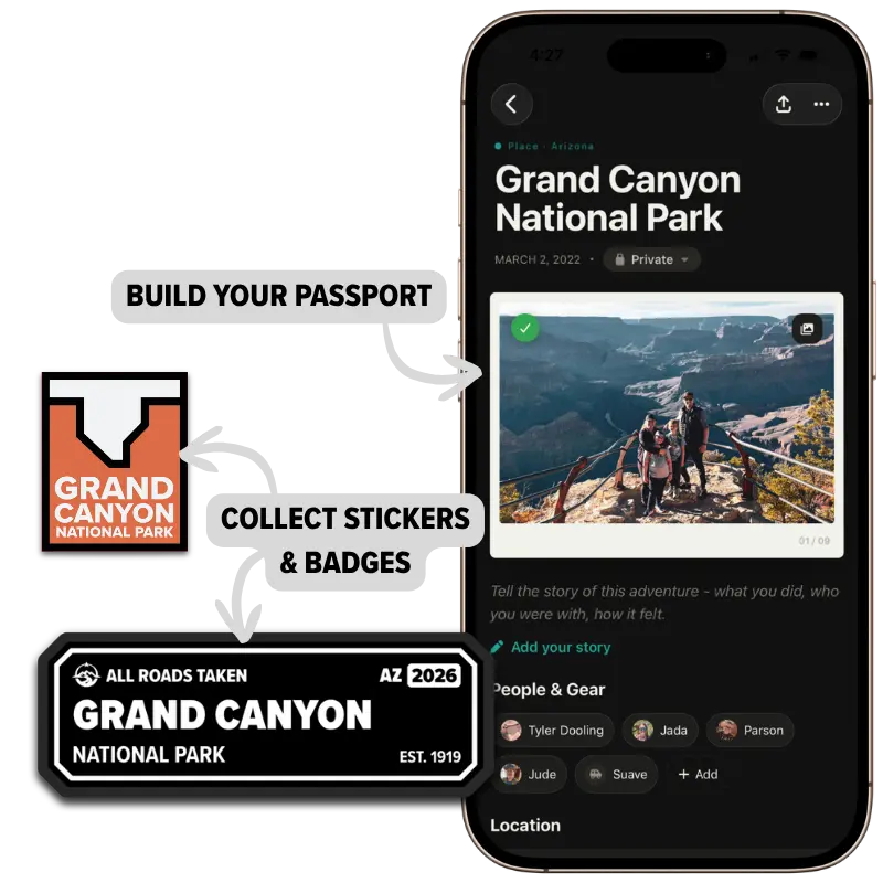 Adventure Passport App
